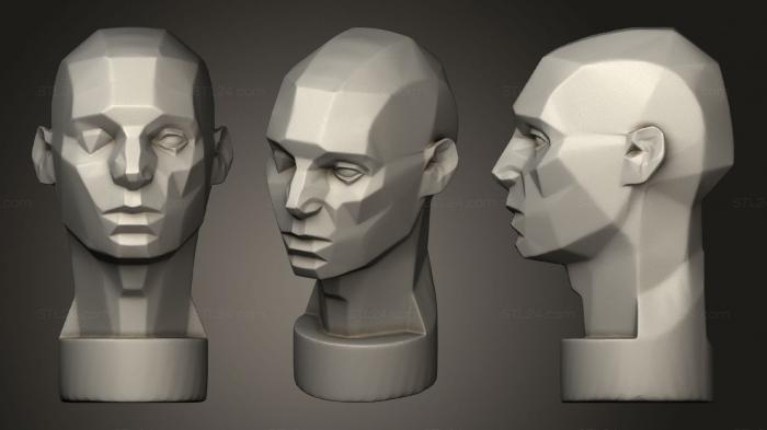 Анатомия скелеты и черепа (Азаро 09, ANTM_1348) 3D модель для ЧПУ станка